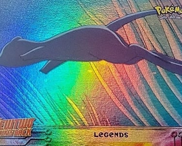 1 Legends Topps Pokémon The FIrst Movie rainbow foil