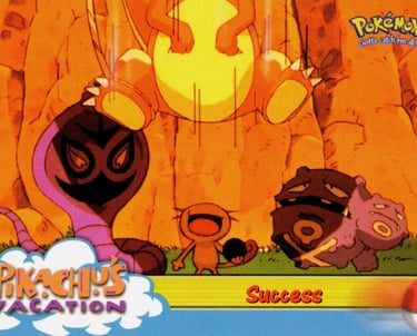 55 Sucess Topps Pokémon The First Movie
