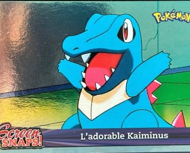 Snaps01 L'adorable Kaiminus topps série 3 foil Johto