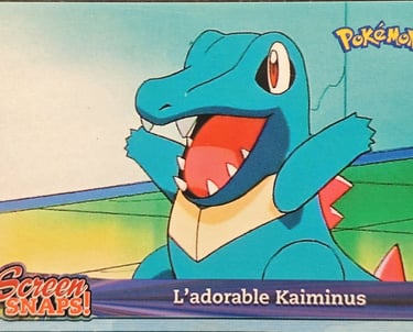 Snaps01 L'adorable Kaiminus topps série 3 Johto
