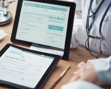 A large orange robot in a building with lots of tools