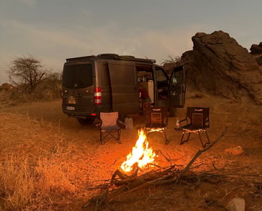 Offroad Reise durch die Wüste Marokkos mit Allrad Van