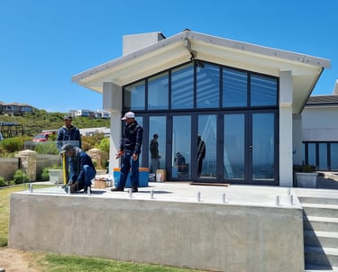 Residential renovation project in Western Cape