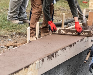 Concrete construction work by Hugo Konstruksie in George, Western Cape