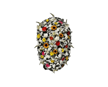 Coroa de Flores A Luxo Colorida II consolare