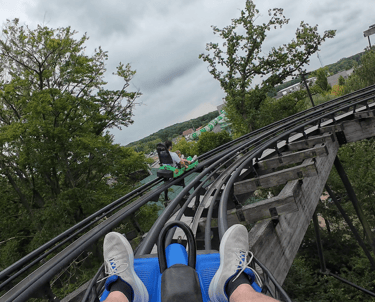 bellewaerde 2025 dawson deul rodelbaan