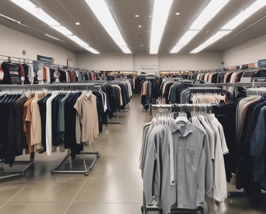 A friendly counselor guiding a diverse group of adults in a bright community center.