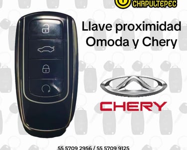 Llaves de Proximidad Chery & Omoda 4A HITAG AES PCF7961M