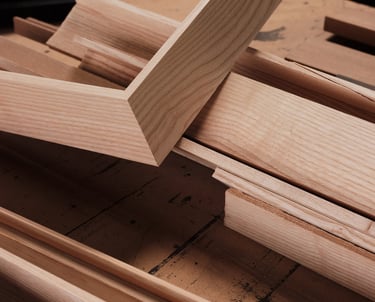 wooden frame for Davide Fine Art