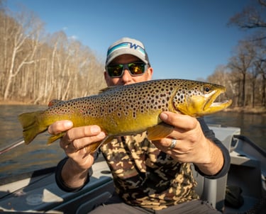 Nymph Fishing for Big Trout on the South Holston