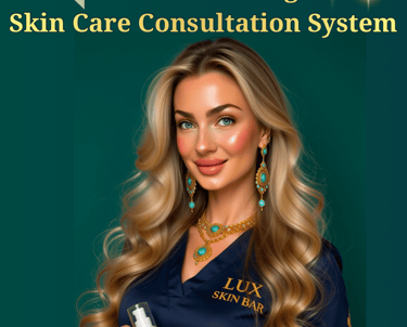 a woman esthetician showcasing self-converting skincare consultation