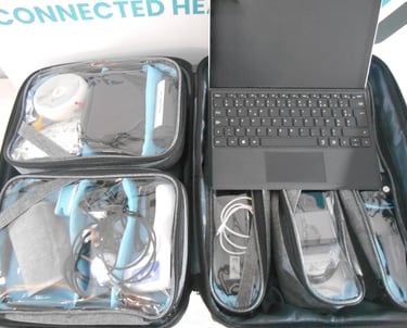 Mallette de téléconsultation assistée, téléconsultation, matériel médical connecté