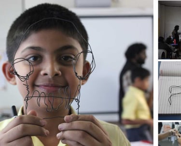 wire art workshop