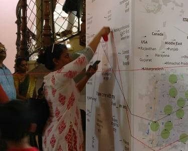 engaging art installation 