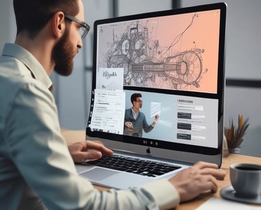 a man riding a skateboard down the side of a ramp