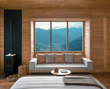 Six-Senses-Bhutan-Thimphu-Lodge-Two-Bedroom-Villa-Interior