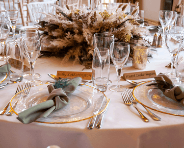 Wedding favours and phone cradles