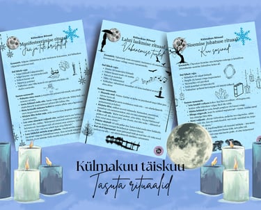 Külmakuu rituaalid Soul Sisters Tarot
