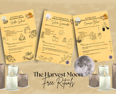 Free Harvest Full Moon Rituals Soul Sisters Tarot