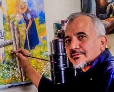 Artista Hermes Forero Cortés