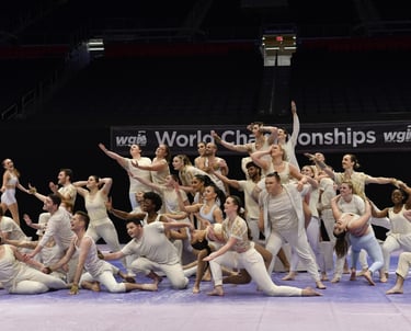 Fusion Winter Guard at the 2024 WGI World Championships