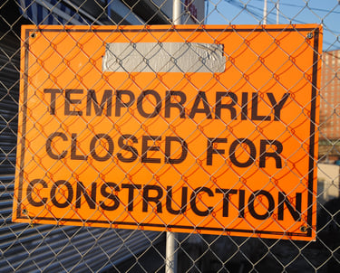 temporarily closed