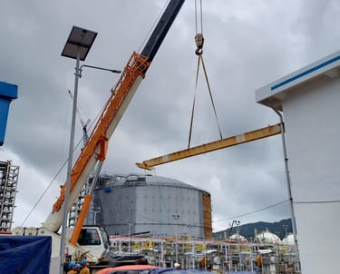 Electrical Hoist Crane - Girder - Instalasi
