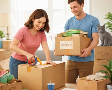 People preparing for a Move