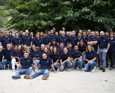 Photo d'équipe d'employés