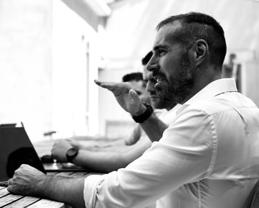 Dirigeant d'entreprise en réunion