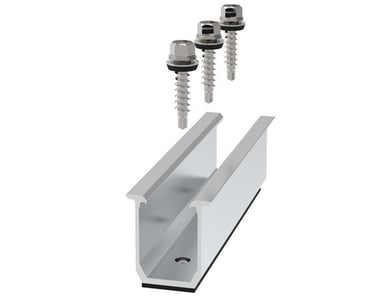 railless mounting brackets system