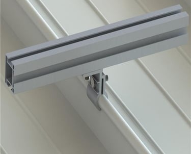 Standing Seam Metal Roof Solar Mounting/Racking Brackets System / Flat Roof Mounting System