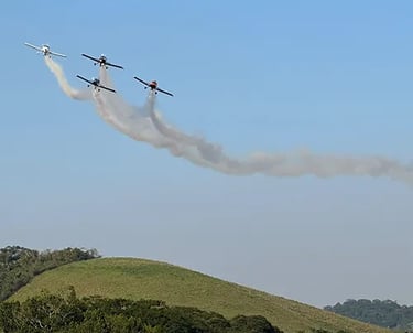 voo da esquadrila CÉO - 2