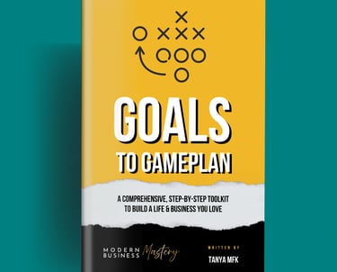 Goals to Gameplan Book Image.
