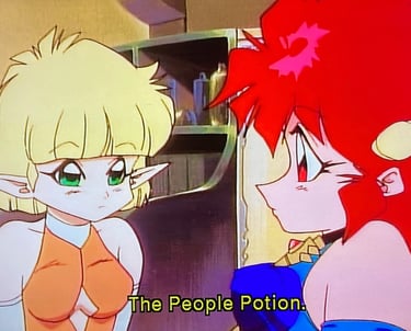 Dragon Half People or Pido Potion?