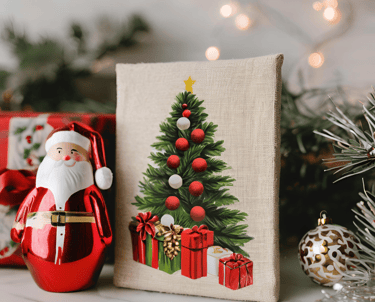 Garlands, Holiday Lights, Tree Ornaments, Home Decor, Wood Items, Wrapping Paper, Gift Bags, 