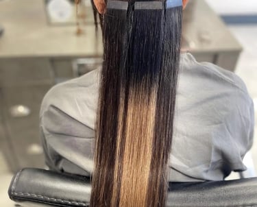 TAPE HAIR EXTENSIONS 