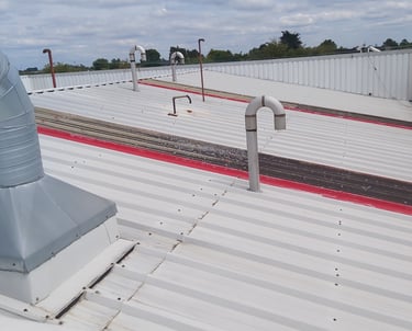 Roof inspection Commercial Manufacturing Midlands Co. Offaly