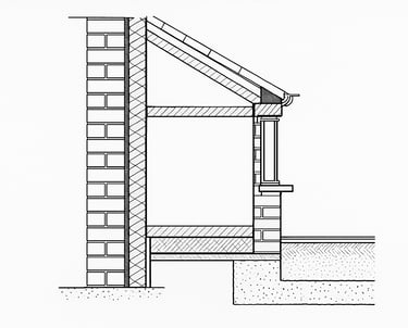 section detail of a house in London | Nour Nagy Designs