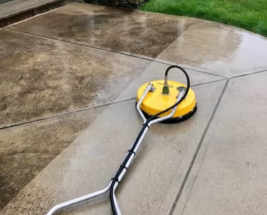 driveway cleaning and patio cleaning in Keller