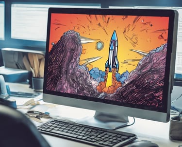 person using MacBook Pro