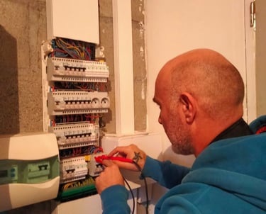 Diag Immo Geraldo réalise le diagnostic électricité en Sud Touraine. Vérification complète.
