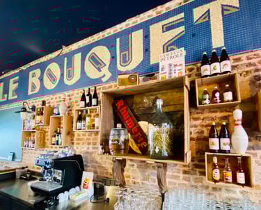 Animation d'un blindtest au bar Le Bouquet, photo du bar