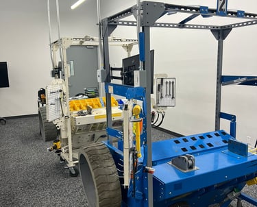 Alimentación electrica de linea de producción