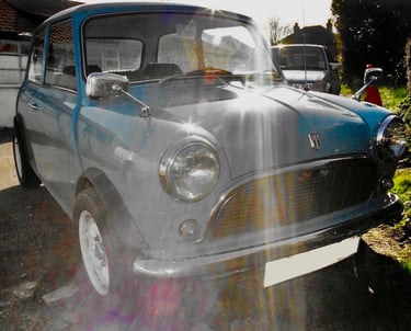 a classic mark one Austin mini