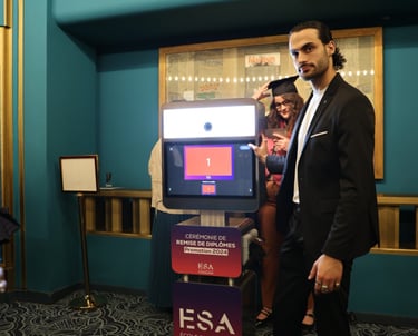 photobooth haut de gamme avec opérateur sur place