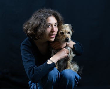 Séance photo studio vous et votre animal