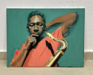 Cuadro John Coltrane
