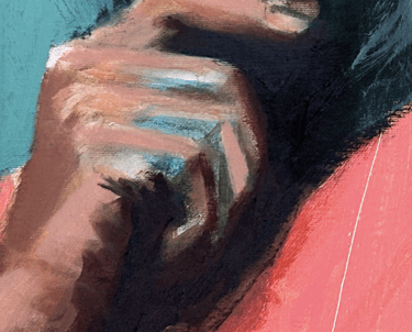Detalle mano John Coltrane
