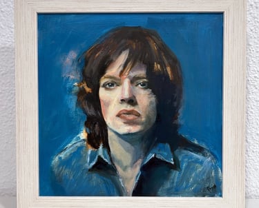 Cuadro Mick jagger enmarcado